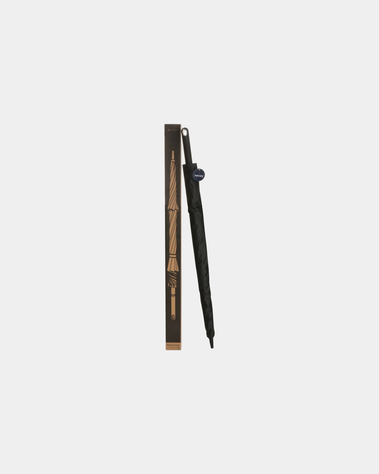 Parasol sztormowy rPET 27'' Aware™ Hurricane z nadrukiem - 5