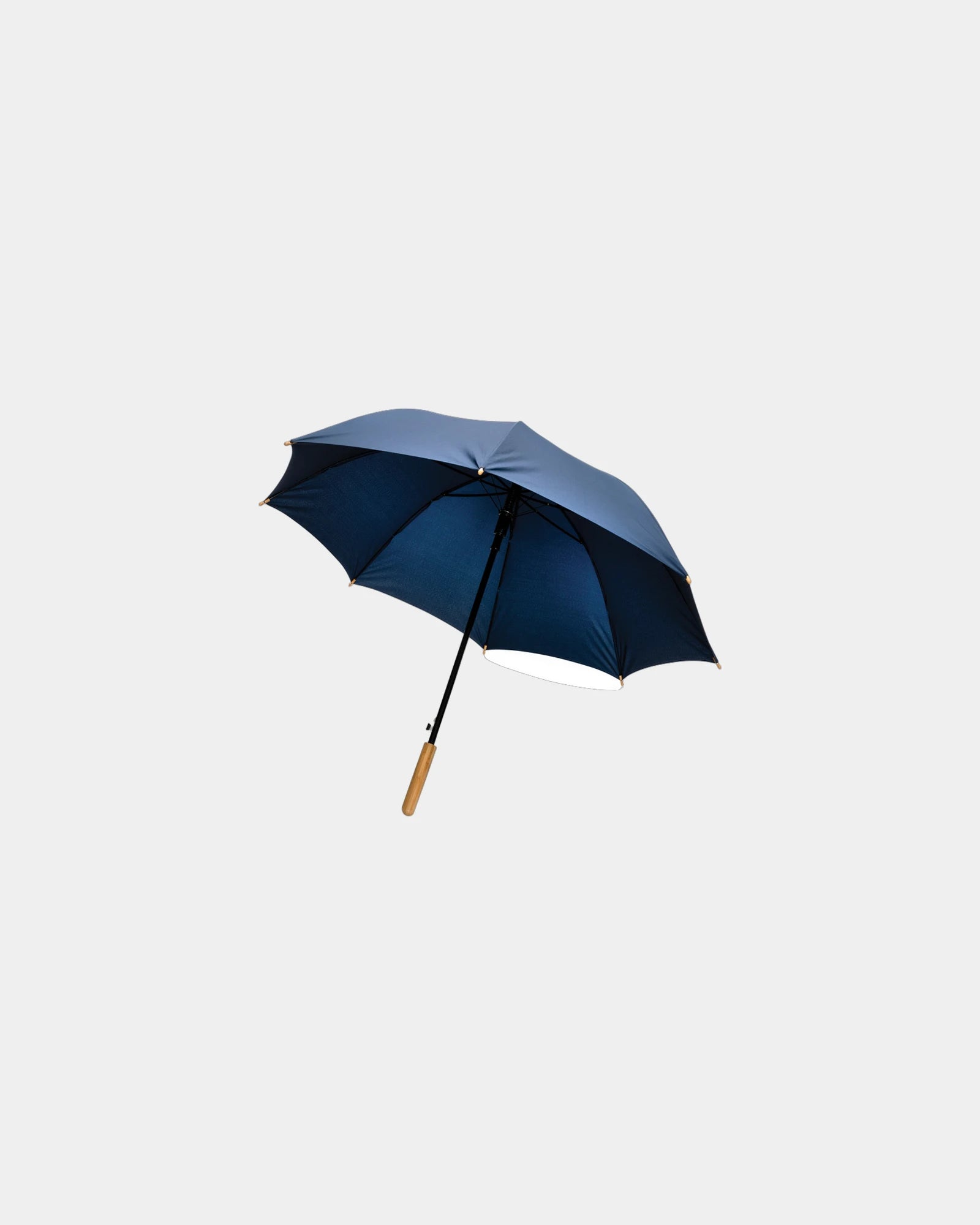 Parasol rPET 23" z automatycznym otwieraniem z nadrukiem - Granatowy