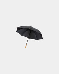 Parasol rPET 27" z automatycznym otwieraniem z nadrukiem - Czarny