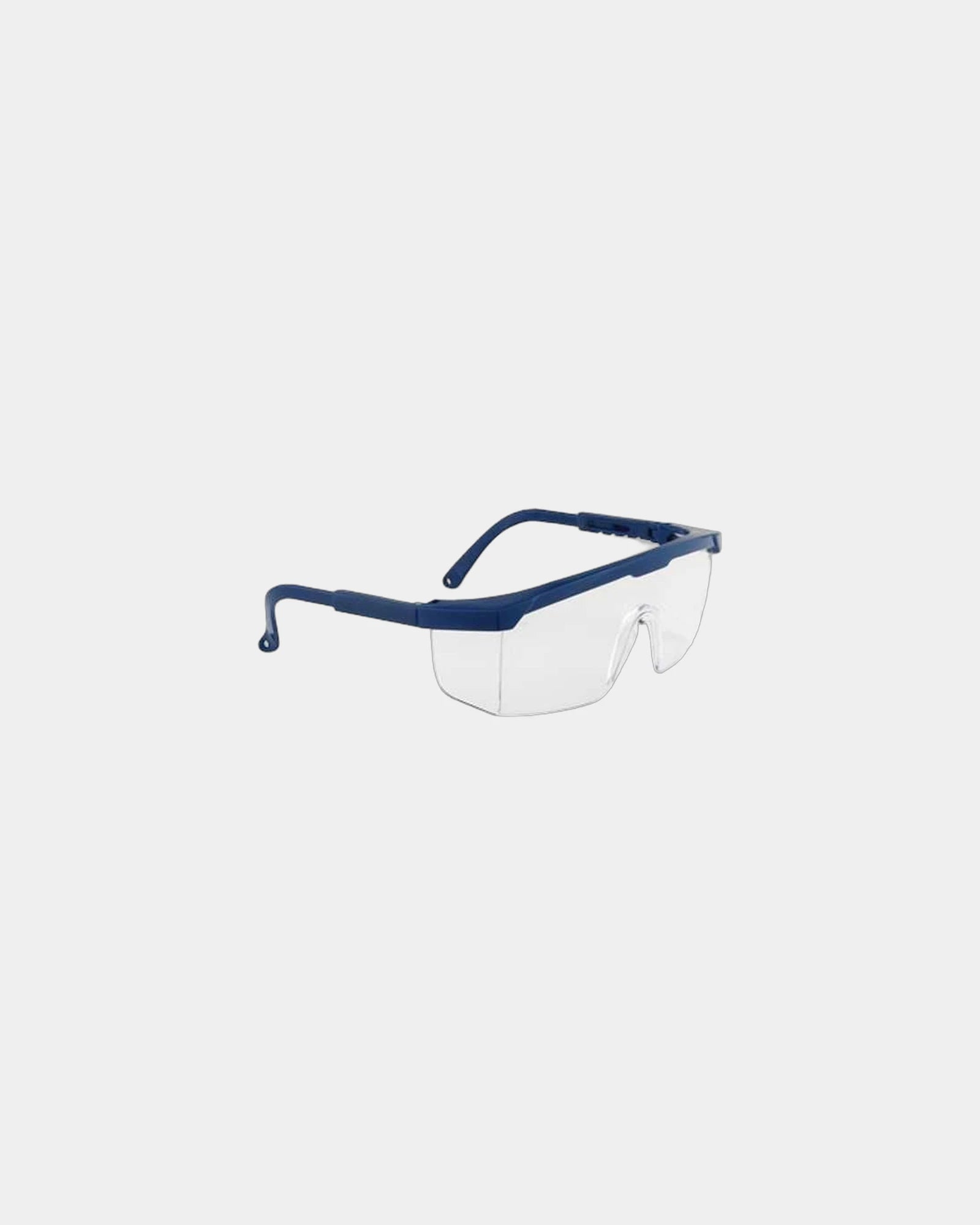 Okulary ochronne Classic Safety z poliwęglanu z nadrukiem - Niebieski
