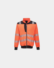 Bluza robocza o wysokiej widoczności z nadrukiem - Pomarańczowy