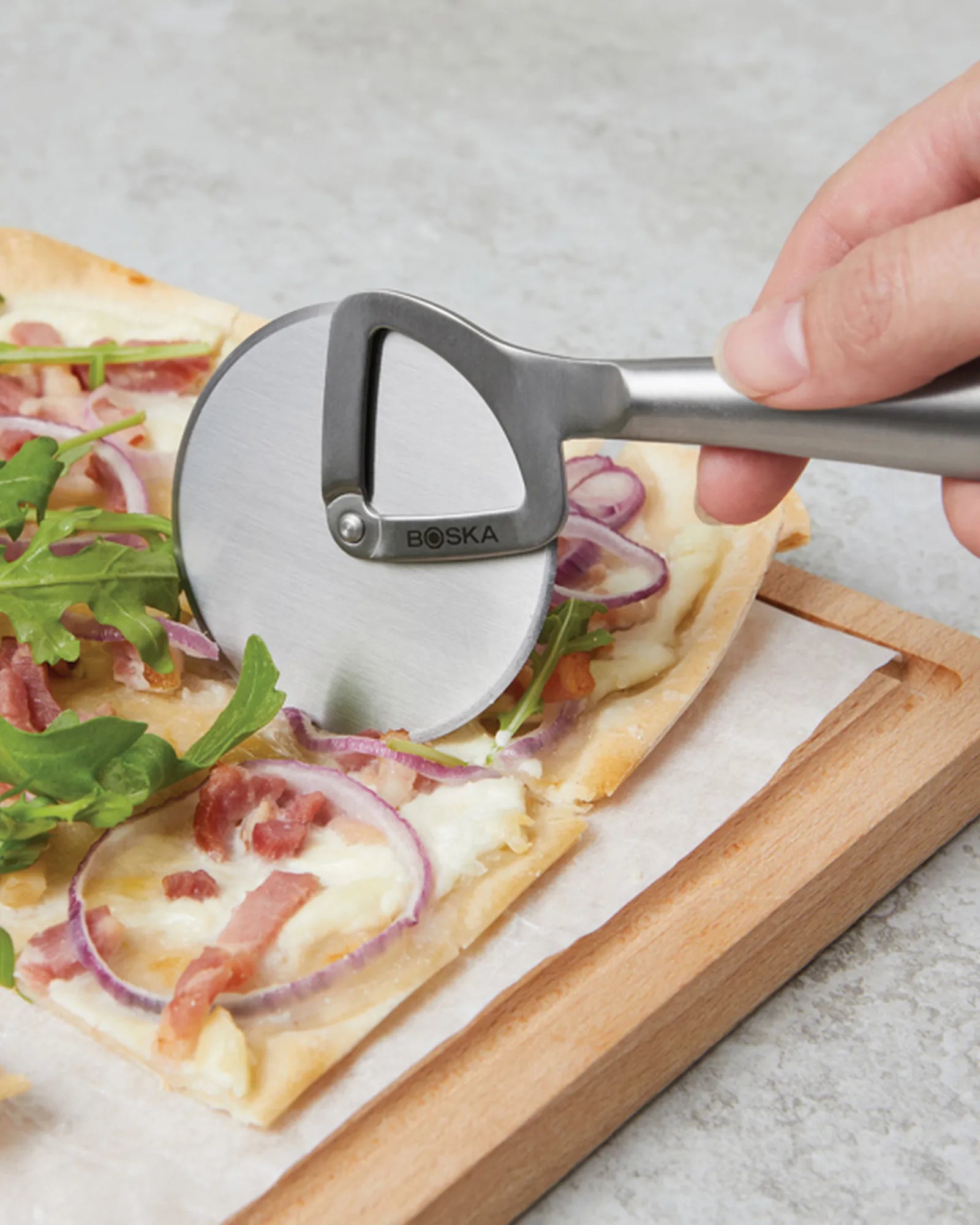 Nóż do pizzy ze stali nierdzewnej Boska Copenhagen z grawerem - 6