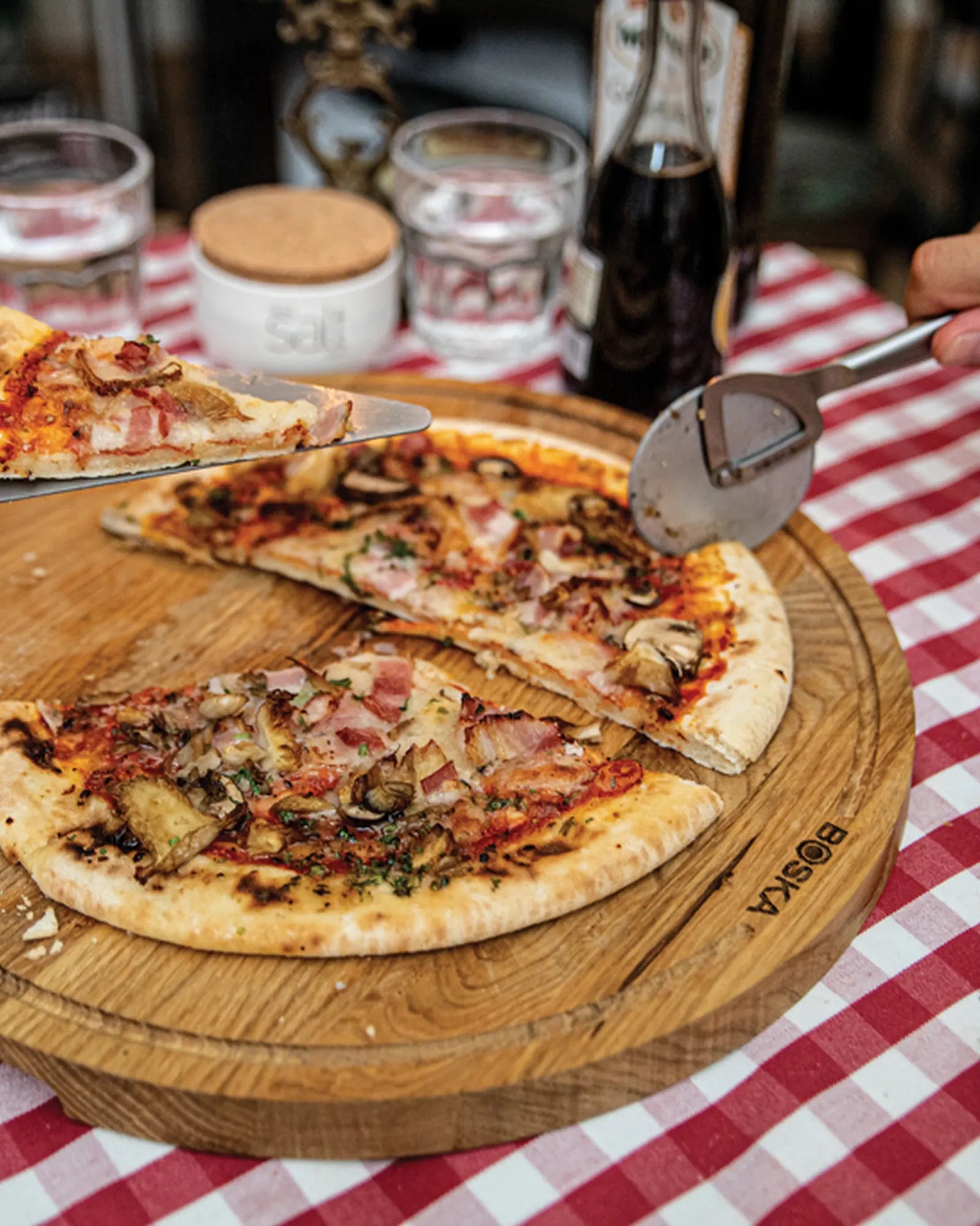 Zestaw do pizzy Boska Copenhagen ze stali nierdzewnej z grawerem - 5
