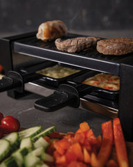 Mini urządzenie do raclette ze stali Boska 220V z nadrukiem - 10