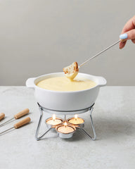 Zestaw do fondue Boska Party 750 ml z ceramiki z nadrukiem - 7