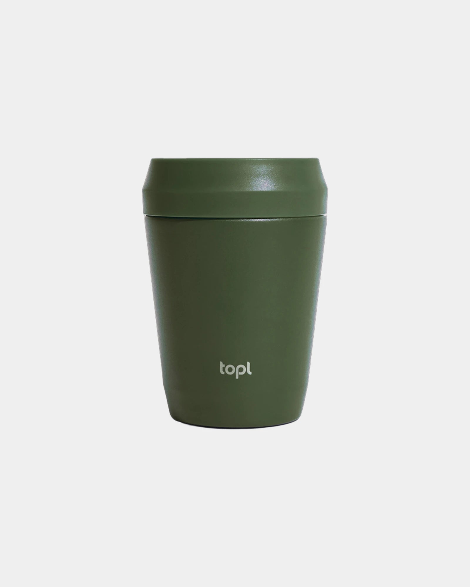 Kubek ze stali z recyklingu 235 ml z nadrukiem - Zielony
