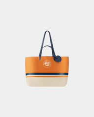 Torba typu tote z PVC i skóry 34 x 52 x 22 cm z nadrukiem - 3