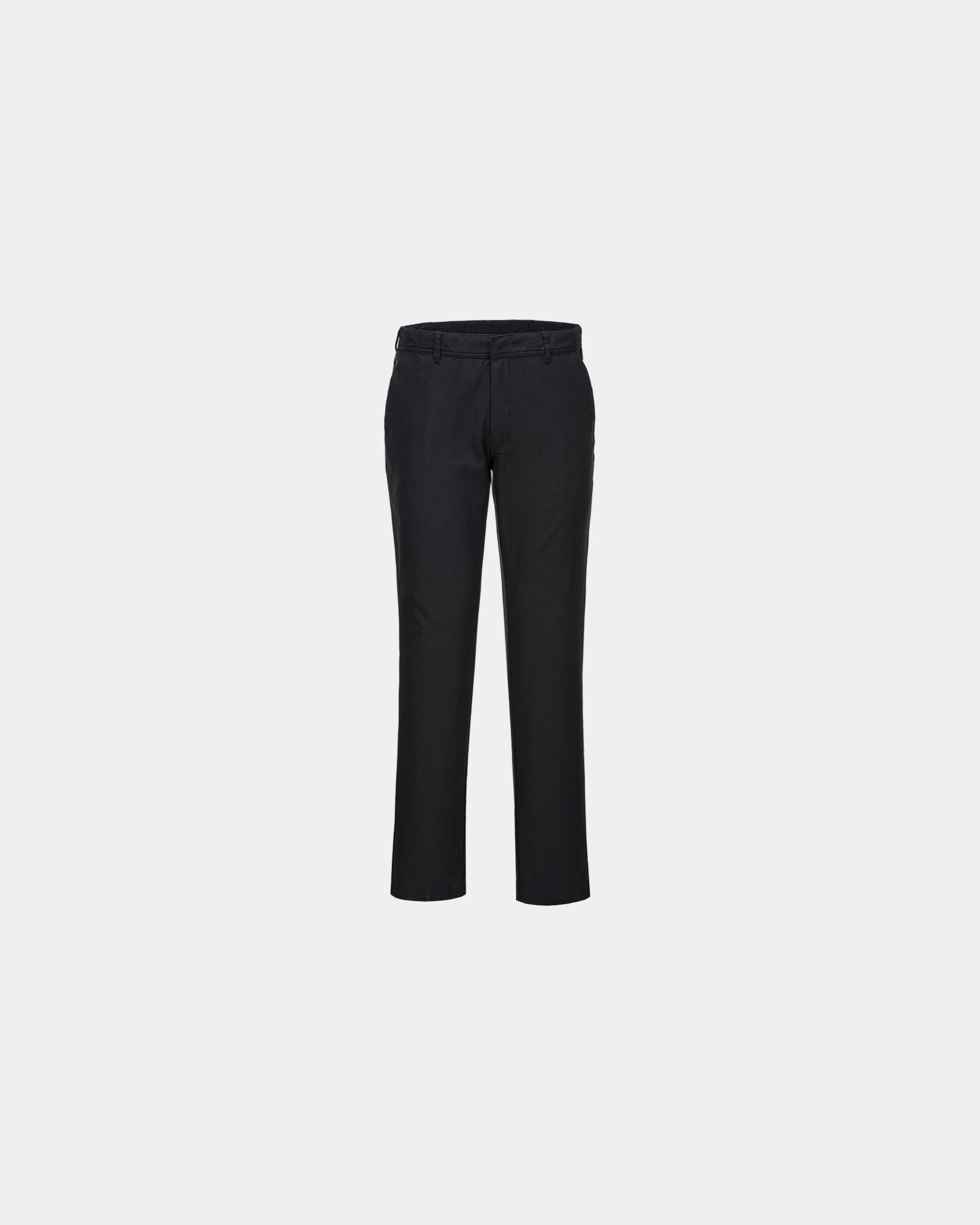Spodnie chino stretch z bawełny dla firm z nadrukiem - Czarny-błękitny