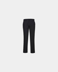 Spodnie chino stretch z bawełny dla firm z nadrukiem - Czarny-błękitny