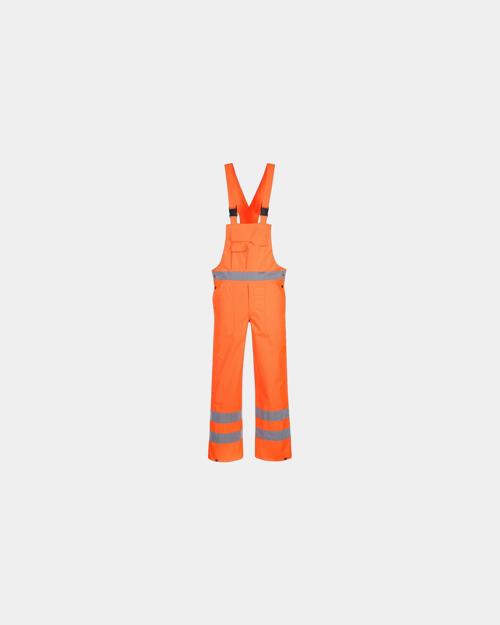 Kombinezon ostrzegawczy Hi-Vis niepodszyty z nadrukiem - Pomarańczowy