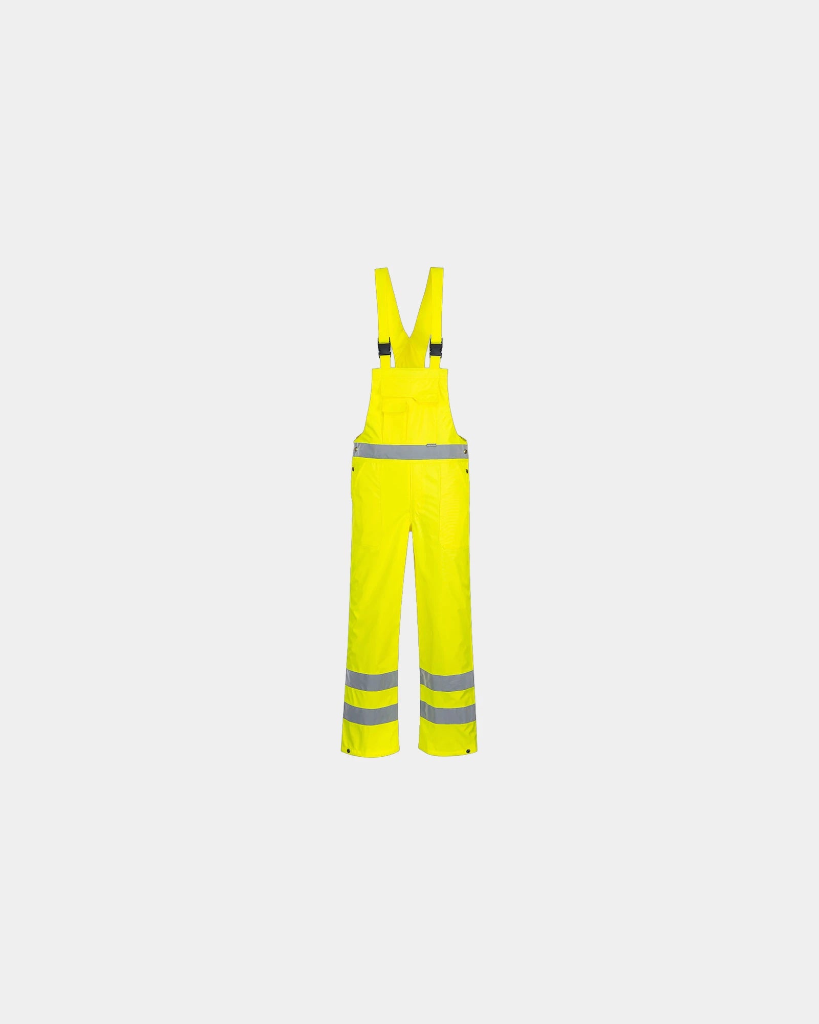 Kombinezon ostrzegawczy Hi-Vis niepodszyty z nadrukiem - Żółty