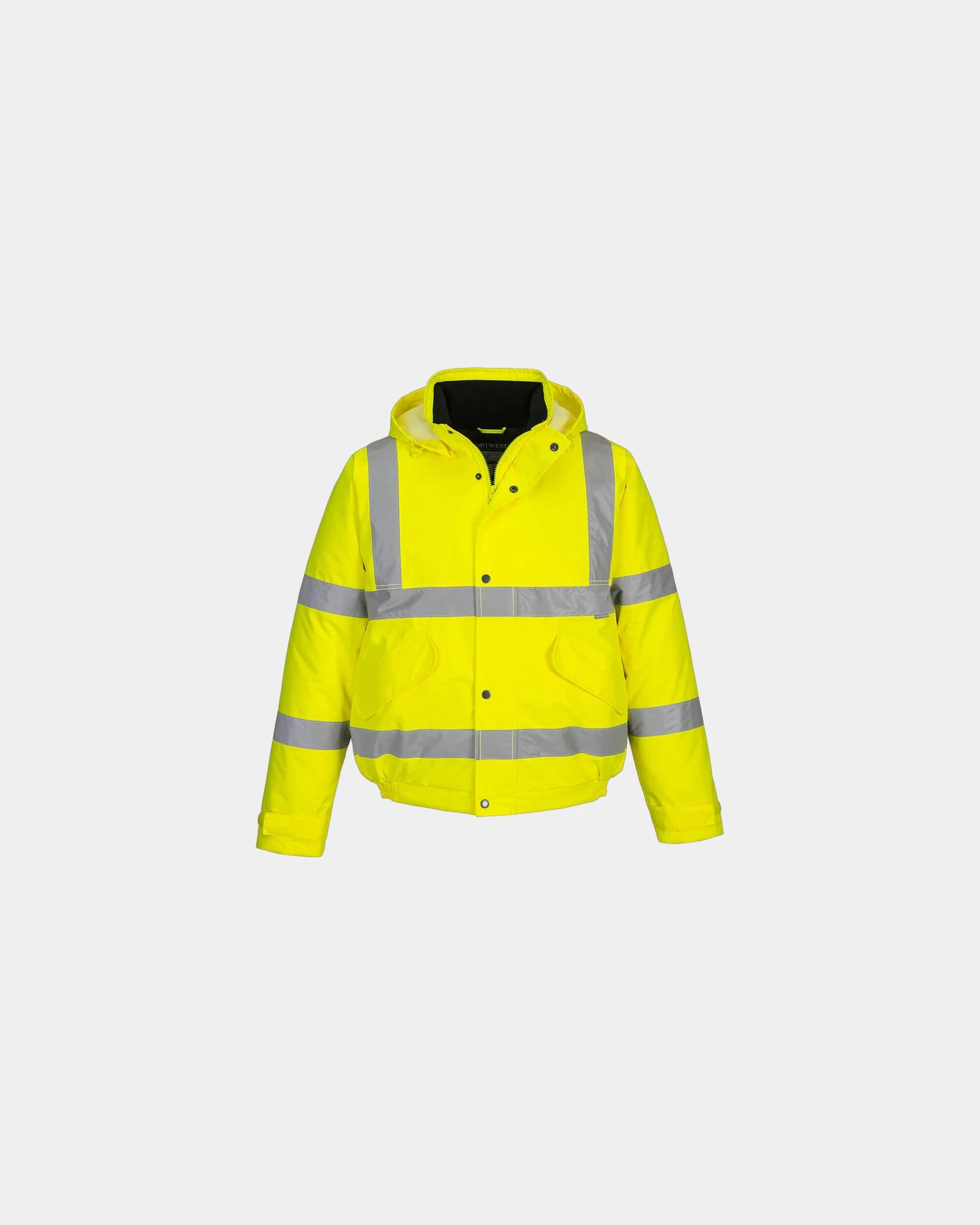 Kurtka Hi-Vis ostrzegawcza odporna na warunki atmosferyczne z nadrukiem - Żółty