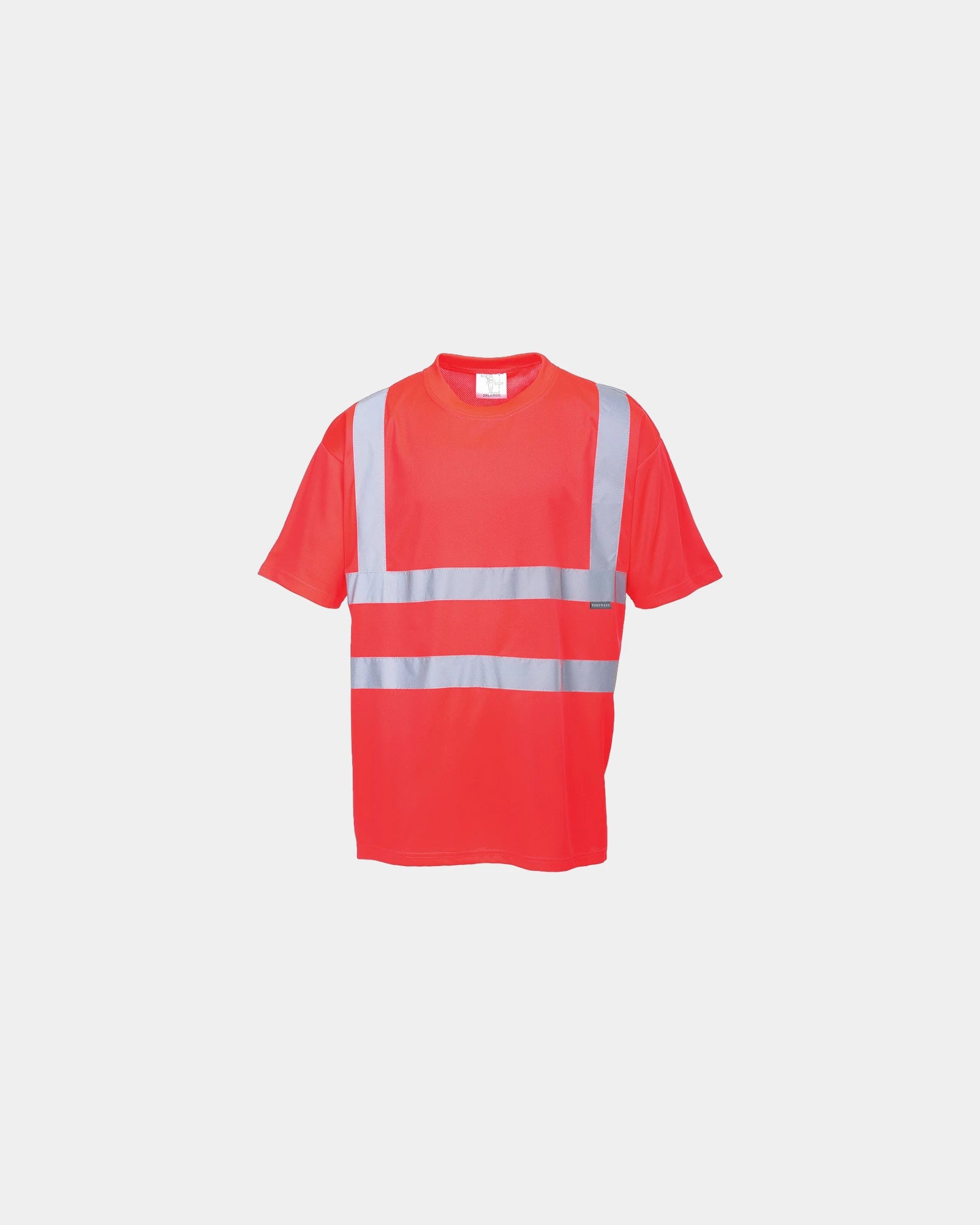 Koszulka Hi-Vis odblaskowa z lekkiej dzianiny z nadrukiem - Ciemnoniebieski