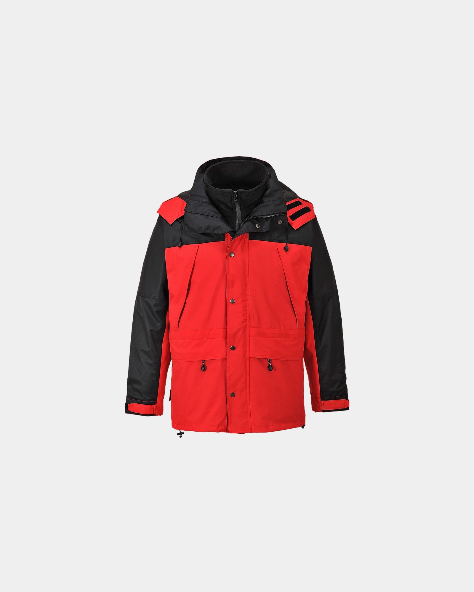 Parka 3 w 1 oddychająca Orkney z nadrukiem - Ciemnoniebieski