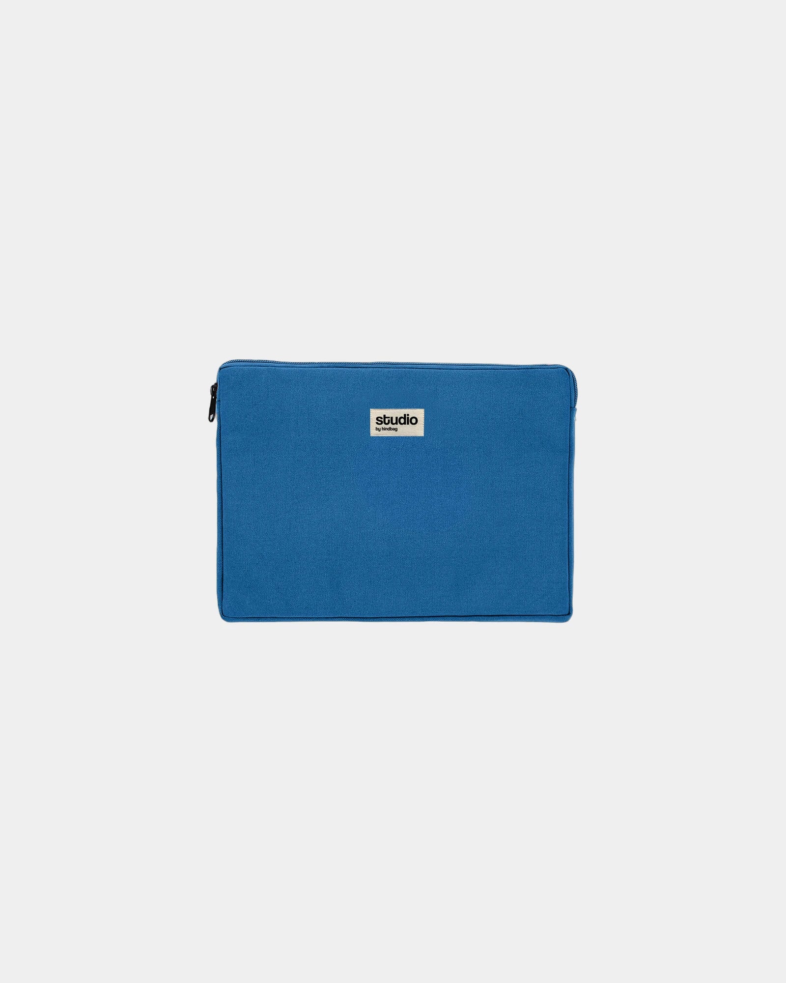 Etui na laptopa z bawełny organicznej Hindbag Leo 15" z nadrukiem - Niebieski (royal blue)