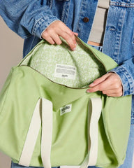 Torba duffel z bawełny organicznej Hindbag Sam z nadrukiem - 19