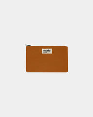Kopertówka z bawełny organicznej GOTS Hindbag Colette S z nadrukiem - Miedziany