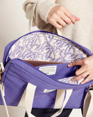 Torba na laptopa z bawełny organicznej Hindbag Luis z nadrukiem - 19