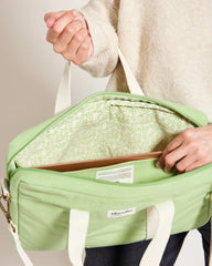 Torba na laptopa z bawełny organicznej Hindbag Luis z nadrukiem - 17