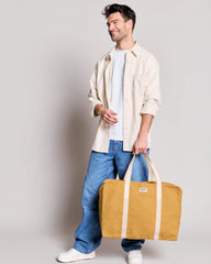 Torba podróżna z bawełny organicznej Hindbag Gabriel z nadrukiem - 38