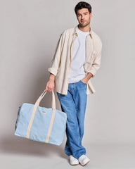 Torba podróżna z bawełny organicznej Hindbag Gabriel z nadrukiem - 18