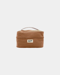 Kosmetyczka z bawełny organicznej GOTS Hindbag Vanity Lina z nadrukiem - Miedziany