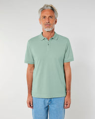 Koszulka polo unisex z bawełny organicznej z logo - 27
