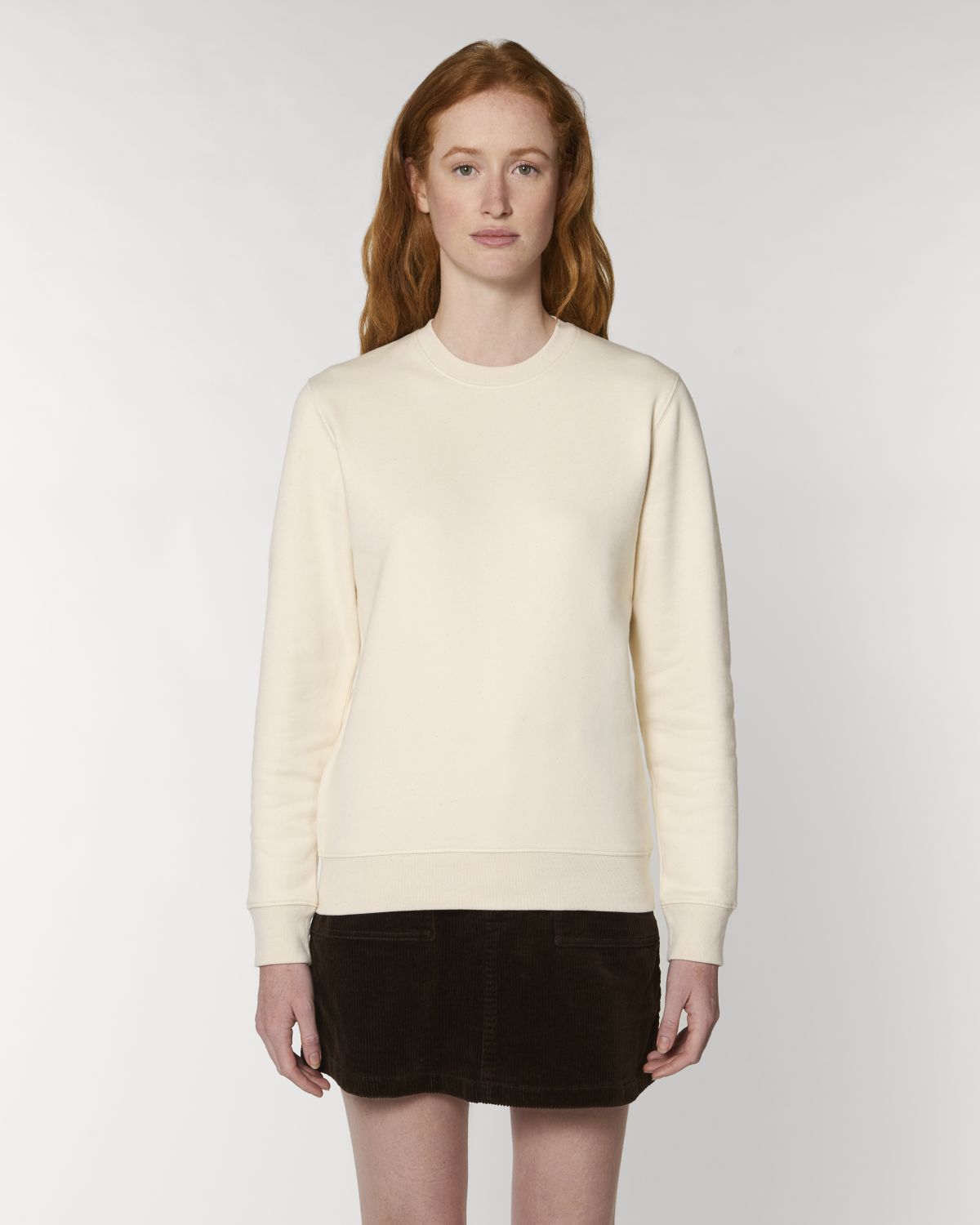 Bluza premium unisex z okrągłym dekoltem z bawełny organicznej do personalizacji - 6