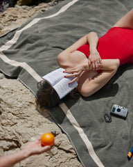 Ręcznik plażowy XXL z bawełny La Serviette Paris z nadrukiem - 4