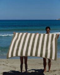 Ręcznik plażowy XXL 170x170 Rayures Riviera z nadrukiem - 30
