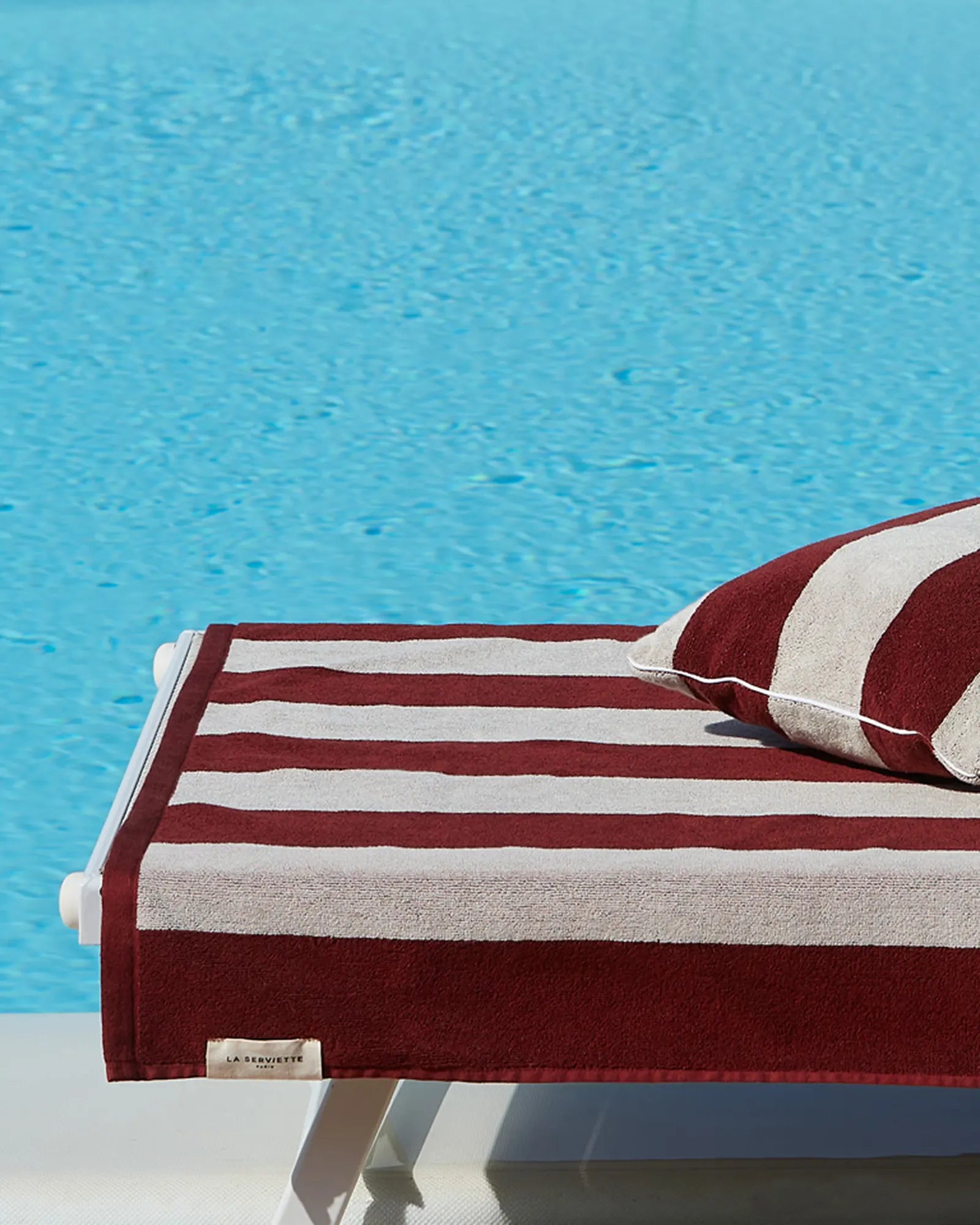 Ręcznik plażowy frotte 90x200 La Serviette Paris z nadrukiem - 19