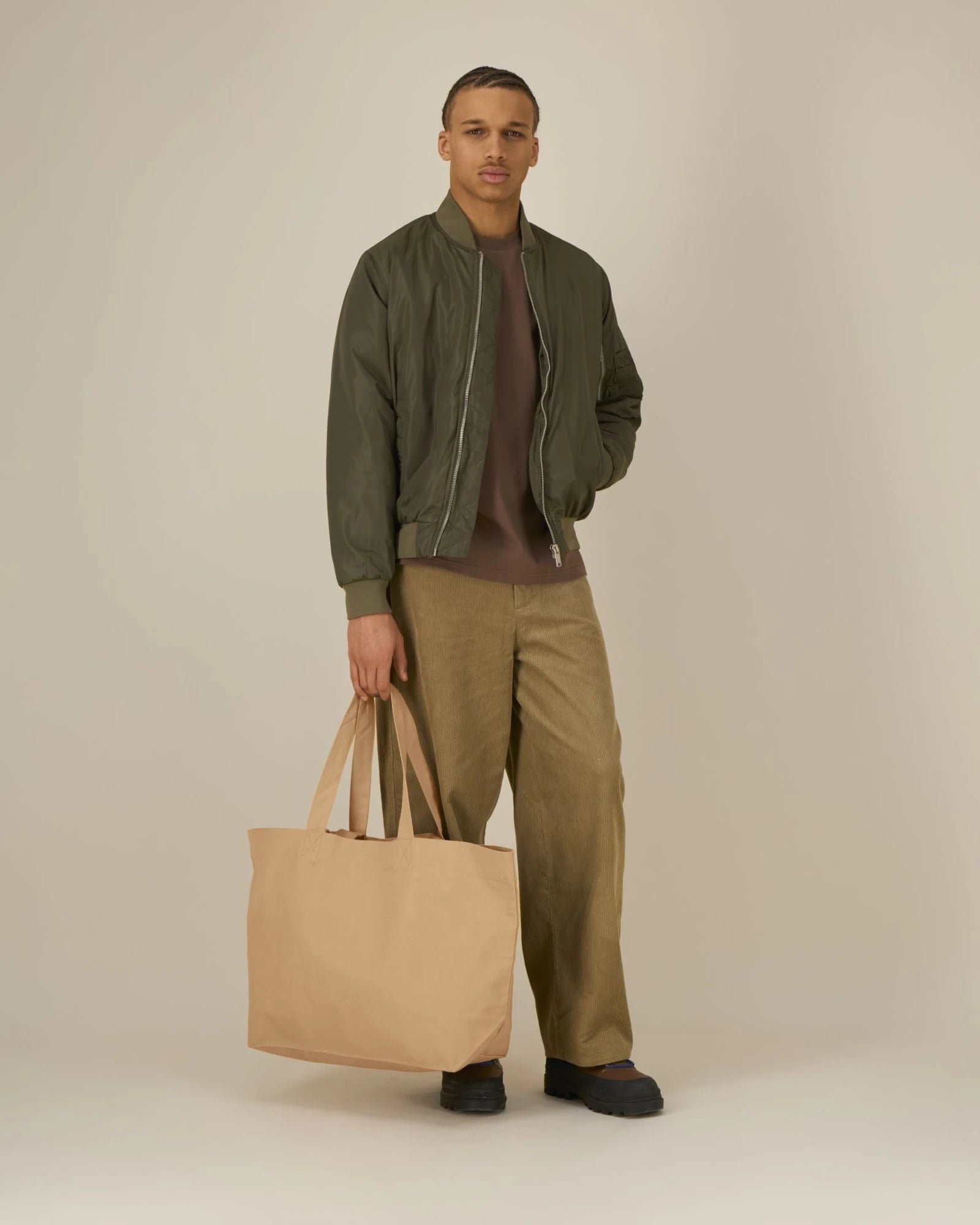 Torba bawełniana Shopping Bag 2.0 z bawełny z recyklingu Stanley/Stella z nadrukiem - Mleczny