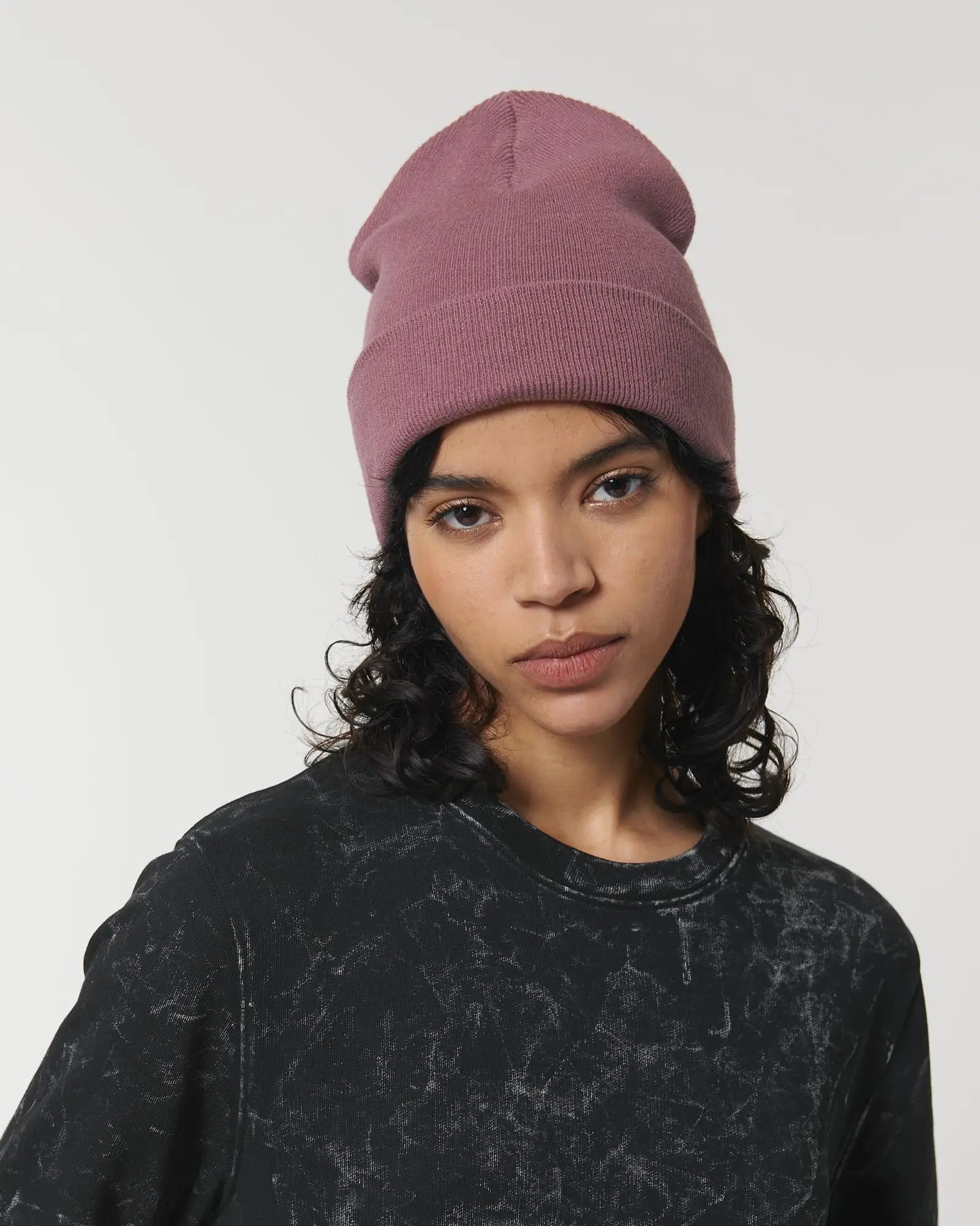 Czapka zimowa prążkowana Stanley/Stella Rib Beanie z nadrukiem - 5