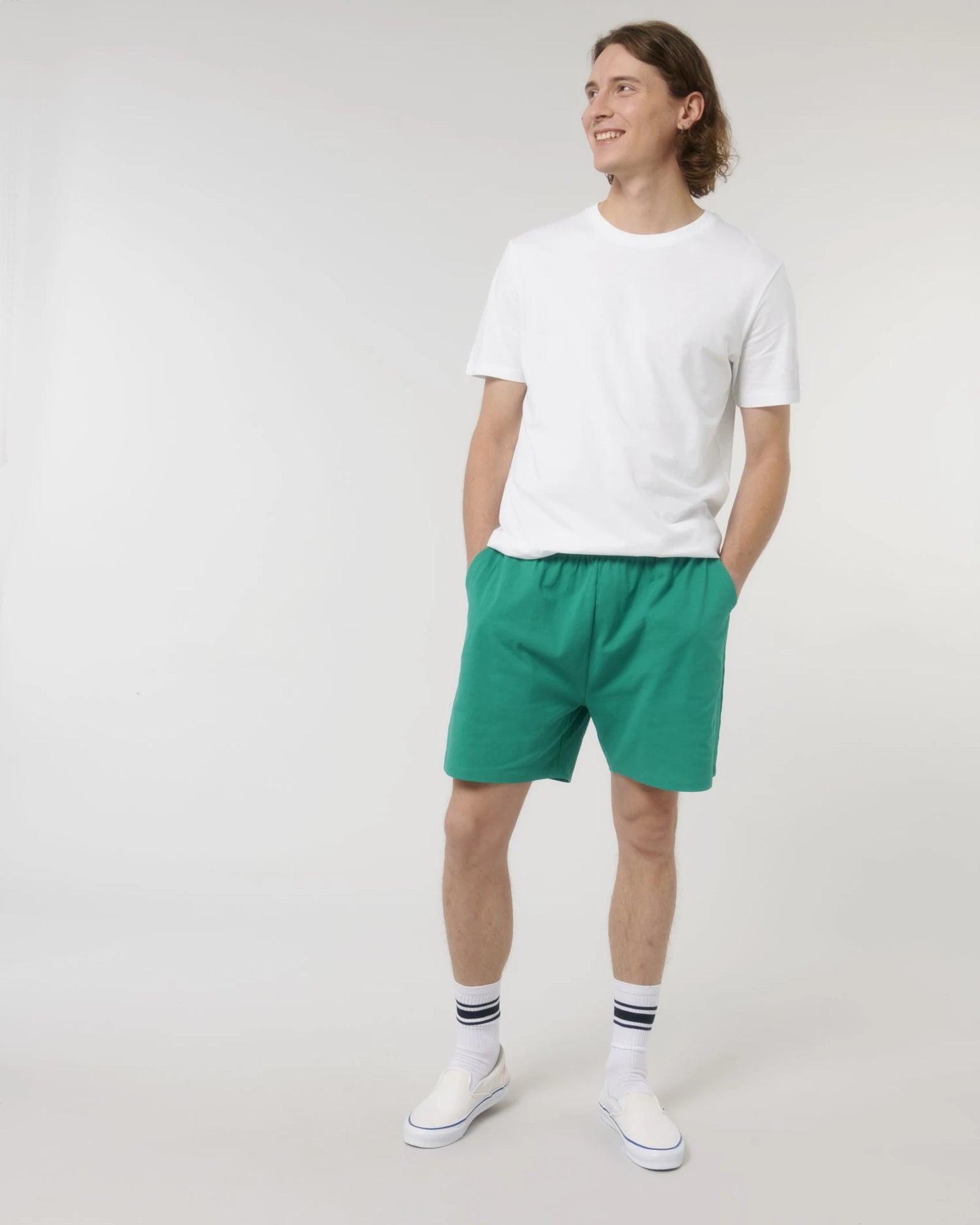 Szorty unisex z bawełny organicznej Stanley/Stella Waker z nadrukiem - 16