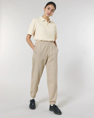 Spodnie dresowe unisex z bawełny organicznej Stanley/Stella Jammer z nadrukiem - Pustynny Pył
