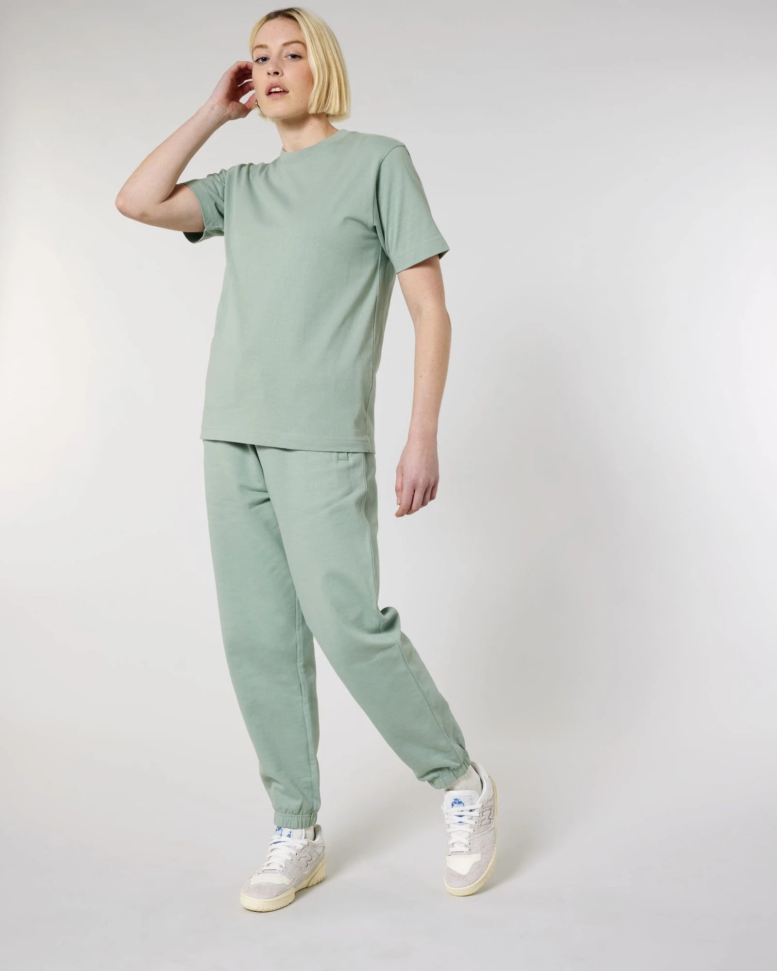 Spodnie dresowe unisex z bawełny organicznej Stanley/Stella Jammer z nadrukiem - 12