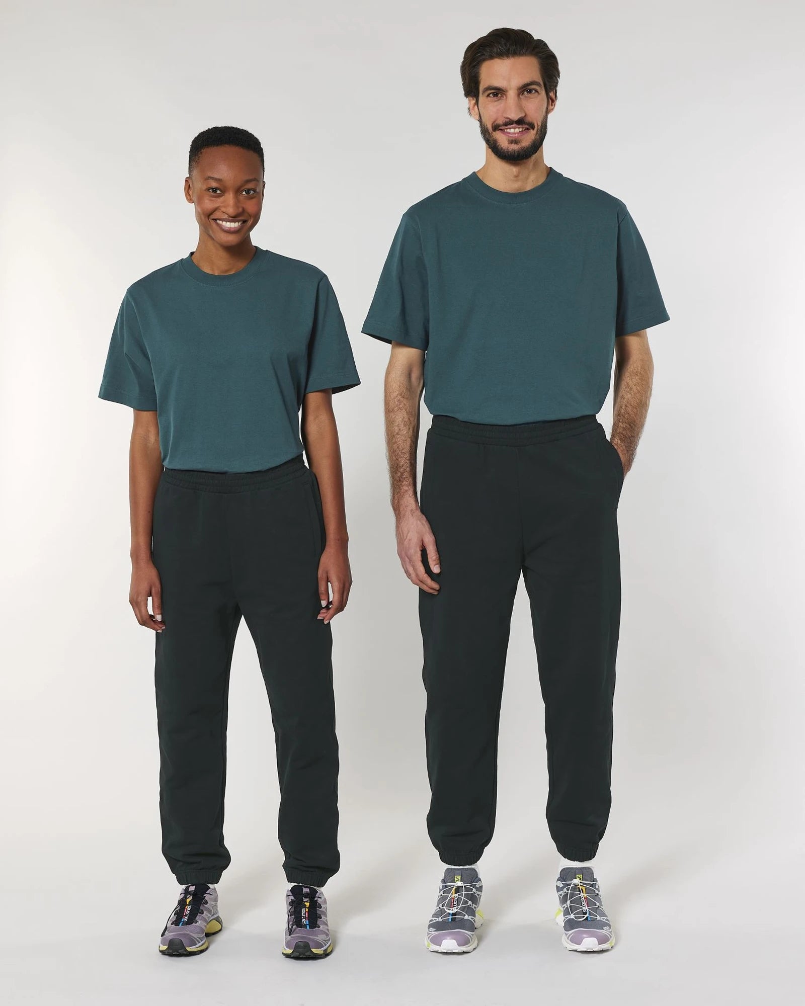 Spodnie dresowe unisex z bawełny organicznej Stanley/Stella Jammer z nadrukiem - 1
