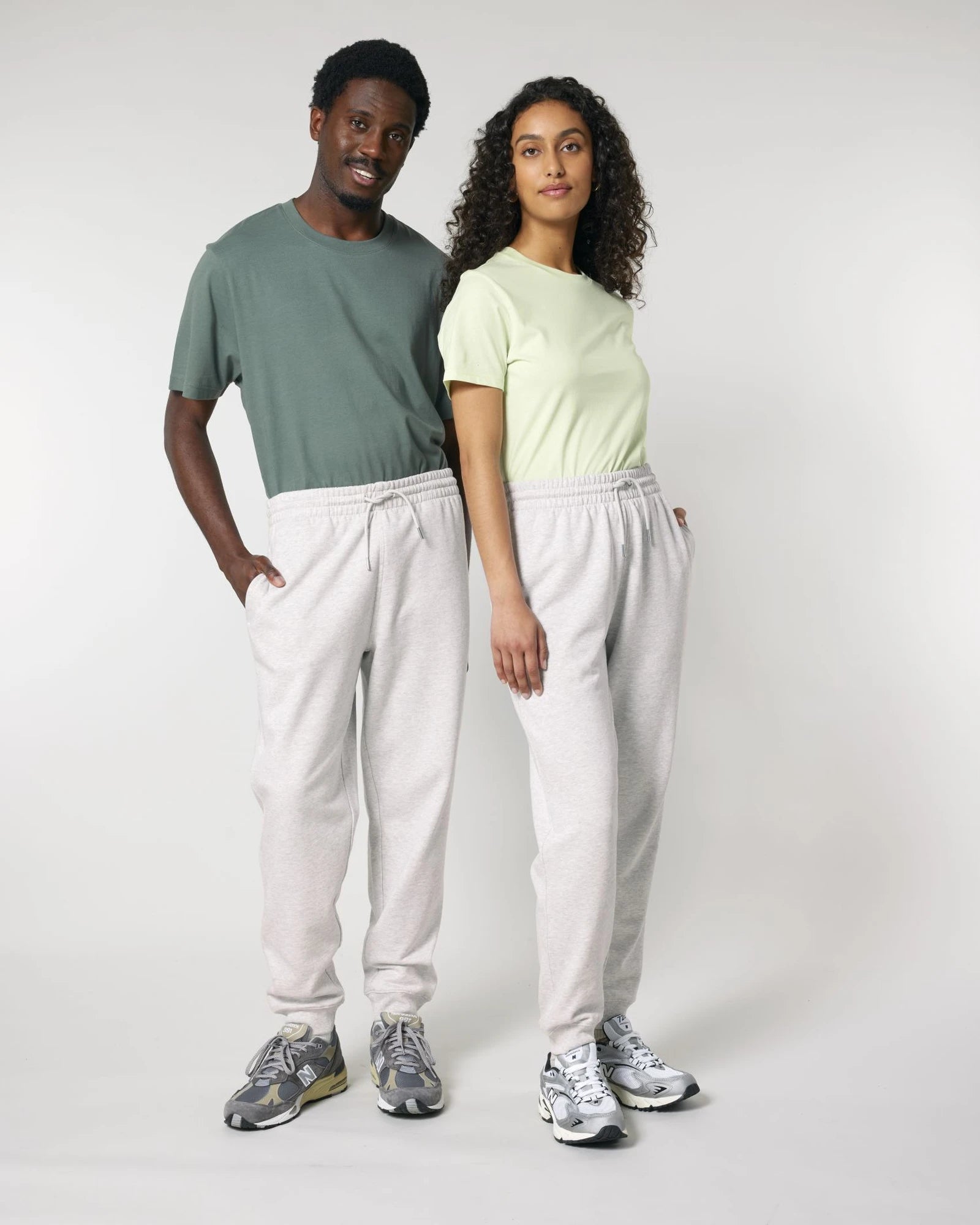Spodnie dresowe unisex z bawełny organicznej Stanley/Stella Mover - 21