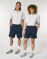 Spodenki dresowe unisex z bawełny organicznej Stanley/Stella Trainer 2.0 z nadrukiem - 4
