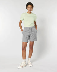 Spodenki dresowe unisex z bawełny organicznej Stanley/Stella Trainer 2.0 z nadrukiem - 9