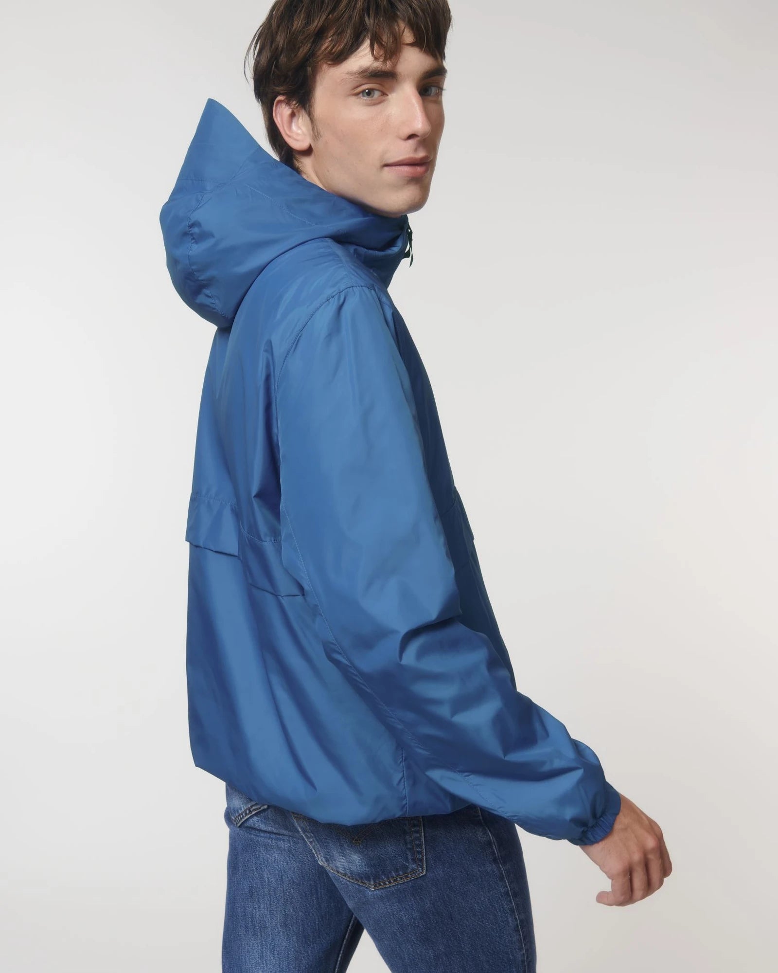 Kurtka Stanley/Stella Speeder z poliestru z recyklingu z nadrukiem - Niebieski (royal blue)