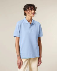 Polo z bawełny organicznej Stanley/Stella Prepster 2.0 z nadrukiem - Blue Soul