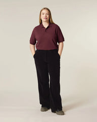 Polo z bawełny organicznej Stanley/Stella Prepster 2.0 z nadrukiem - Bordowy