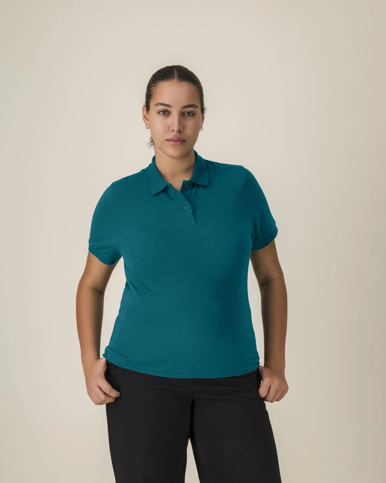 Polo damskie z bawełny organicznej Stanley/Stella Coaster z nadrukiem - 18