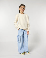 Bluza dziecięca z bawełny organicznej Stanley/Stella Mini Changer 2.0 z nadrukiem - Naturalny surowy
