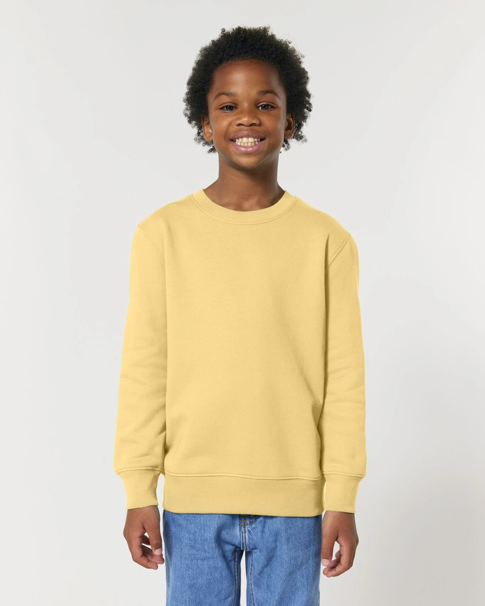 Bluza dziecięca z bawełny organicznej Stanley/Stella Mini Changer 2.0 z nadrukiem - Viva Yellow