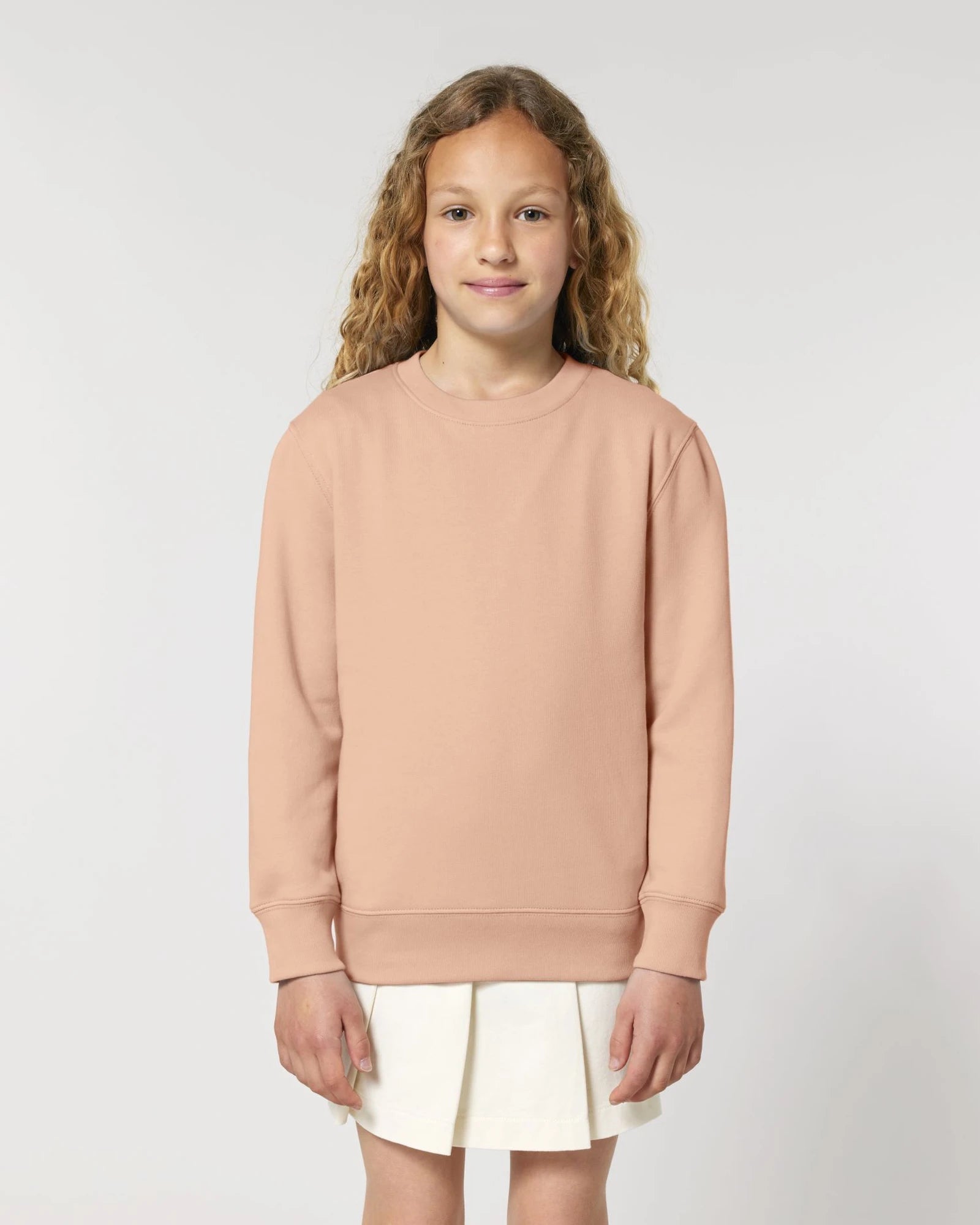 Bluza dziecięca z bawełny organicznej Stanley/Stella Mini Changer 2.0 z nadrukiem - Świeża brzoskwinia