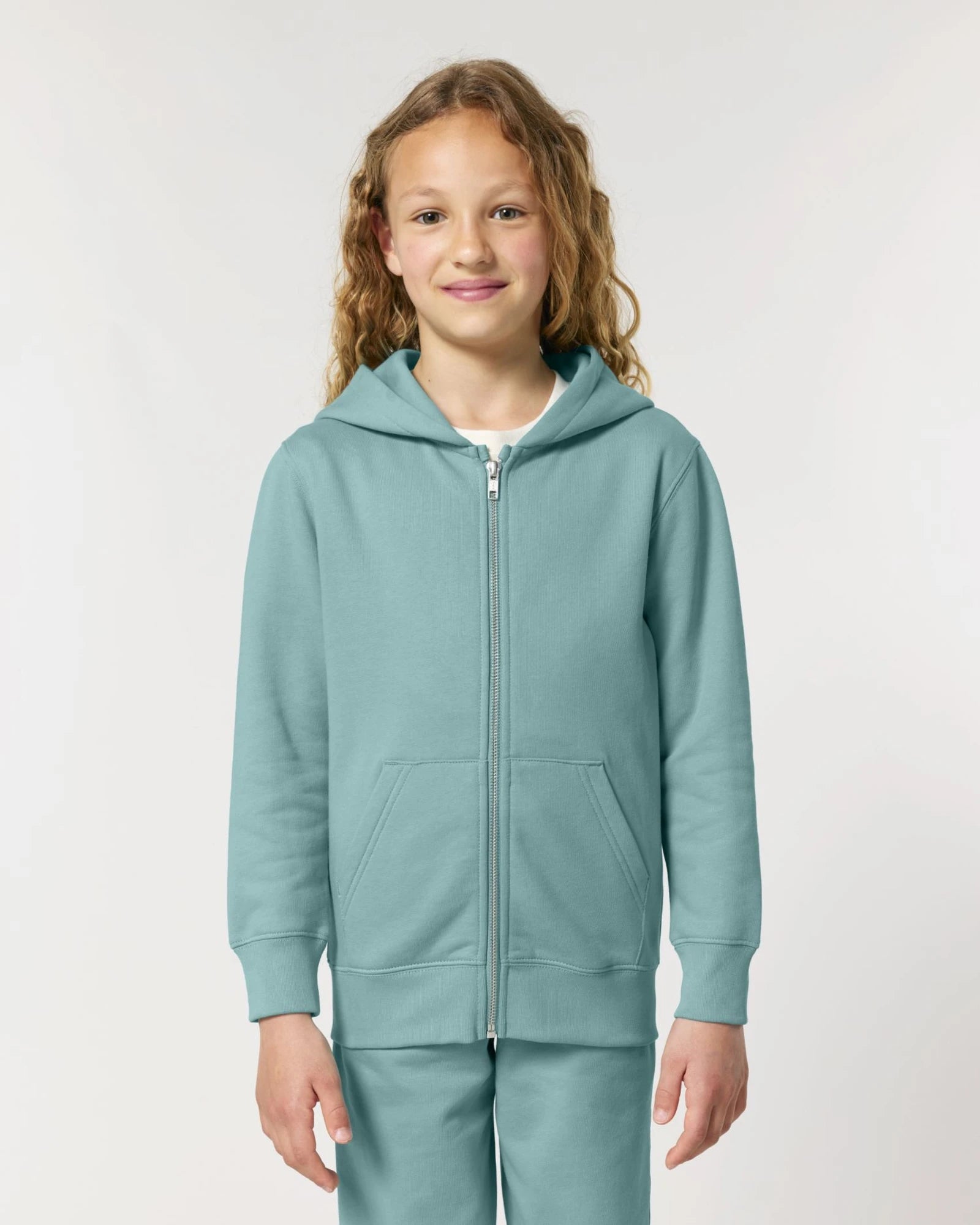 Bluza z kapturem dziecięca rozpinana Stanley/Stella Mini Cultivator z nadrukiem - 8