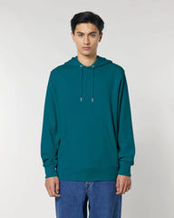 Bluza z kapturem unisex z bawełny organicznej Stanley/Stella z nadrukiem - Głębia oceanu