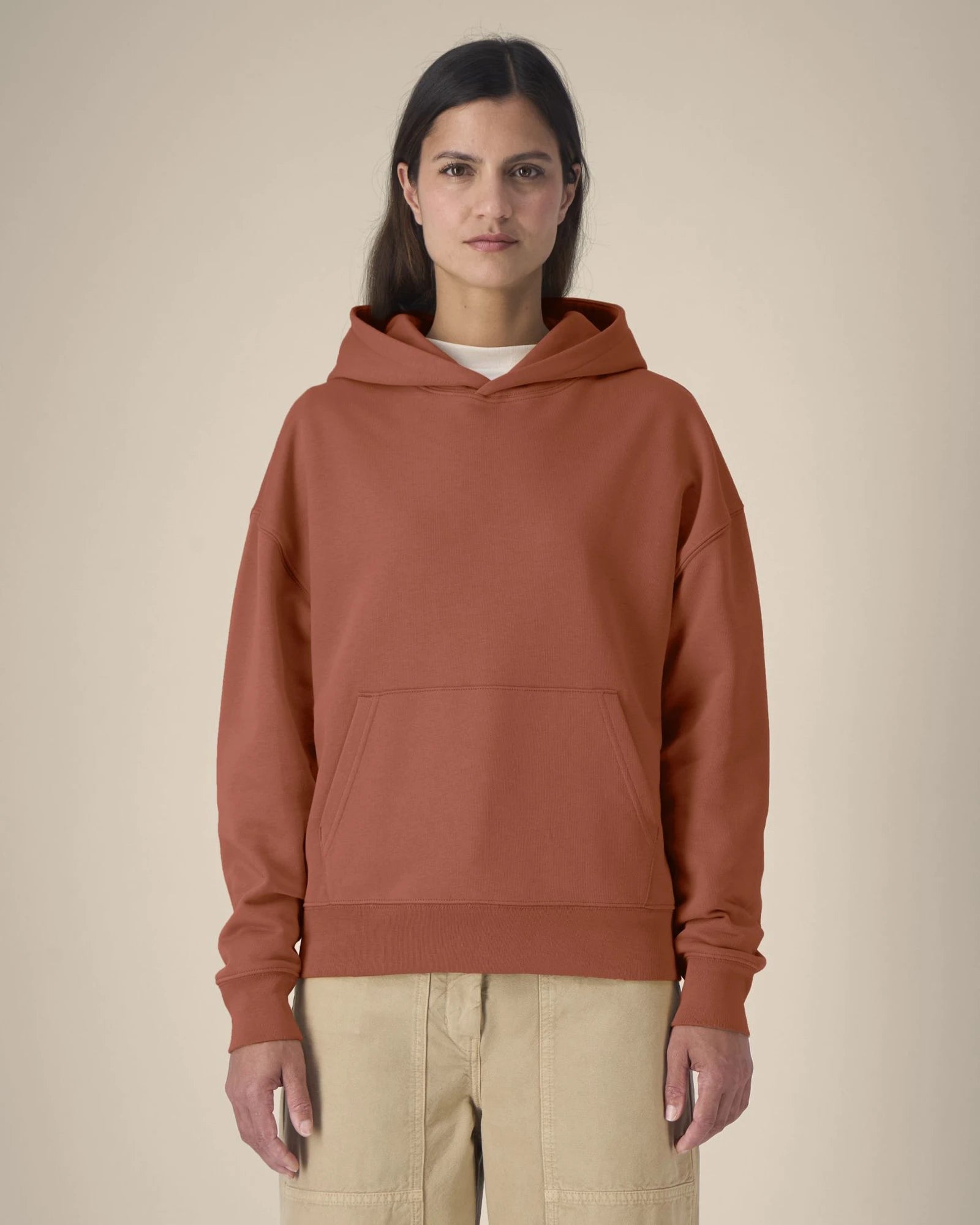 Bluza z kapturem unisex z bawełny organicznej Stanley/Stella z nadrukiem - 77